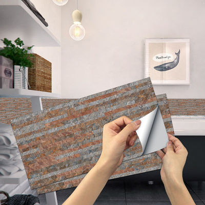 qualidade  Waterproof Decorative Sticker Matte Tile Brick Wall Sticker Decals Kids Room Decor Environmental Protection PVC Self Adhesive Wallpaper fábrica